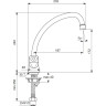 Смеситель для кухни VIDIMA PRAKTIK BA231AA